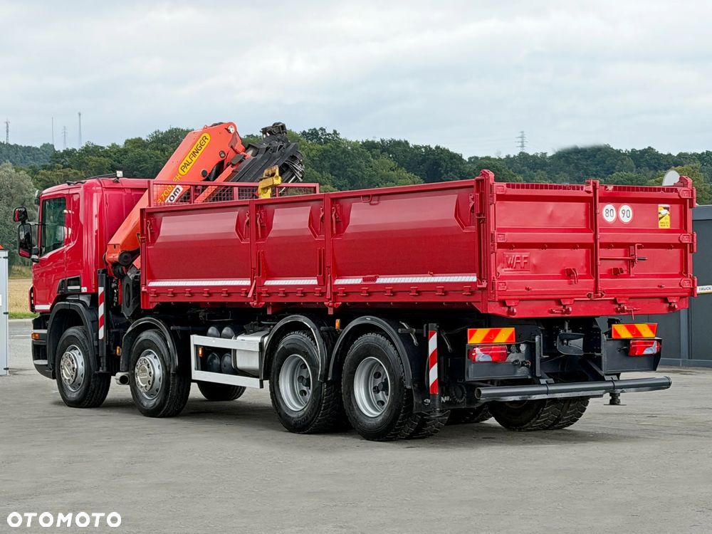 Scania P 400 * WYWROTKA 6,20 m + PK 27001-EH E + PILOT * 8x4 * STAN BDB - 6