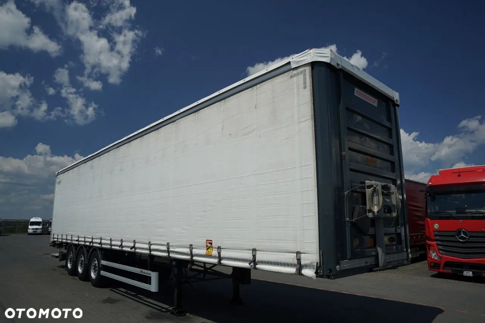 Fruehauf FIRANKA / STANDARD / WINDA DHOLLANDIA 2 000 kg / SAF /  MOCNA PODŁOGA SZYNA DESKA / PALNDEKA ZBROJONA - 7