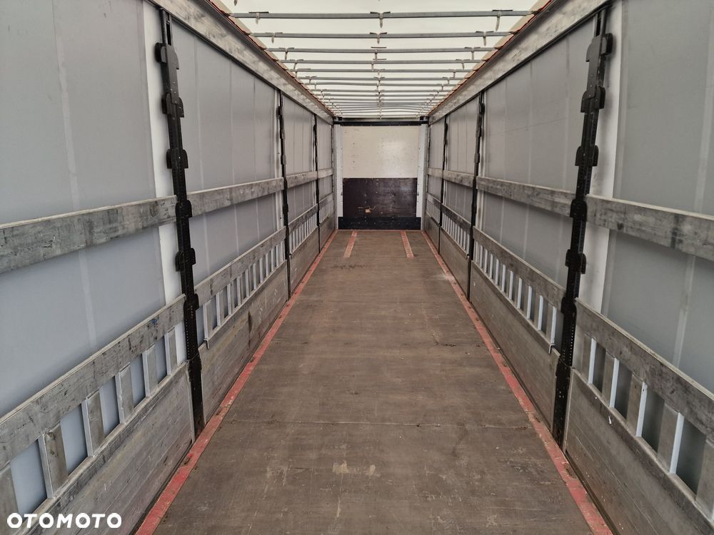 Wielton Naczepa BURTO-FIRANKA MEGA - NOWE PLANDEKI I DACH - ŁADNA RAMA - SAF - OŚ PODNOSZONA - 12