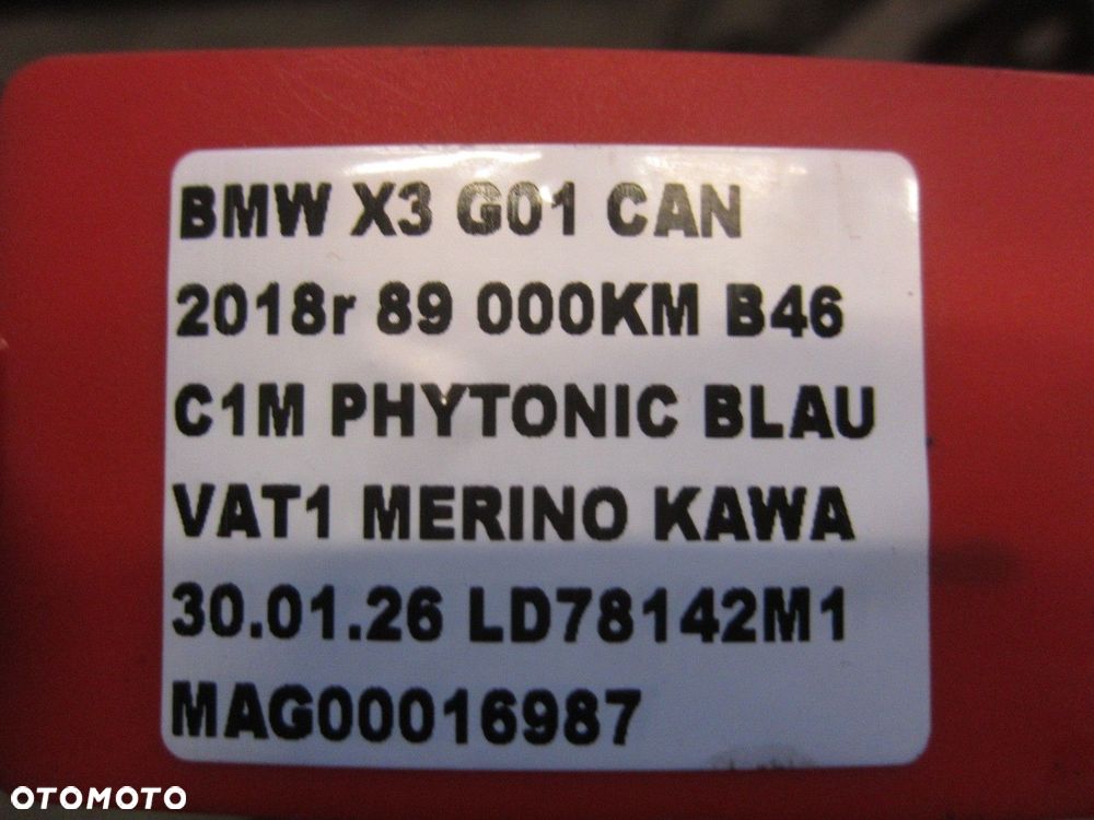 BMW X3 X4 G01 6871029 ZWROTNICA TYLNA LEWA TYŁ 33306871027 WAHACZE KOMPLET - 8