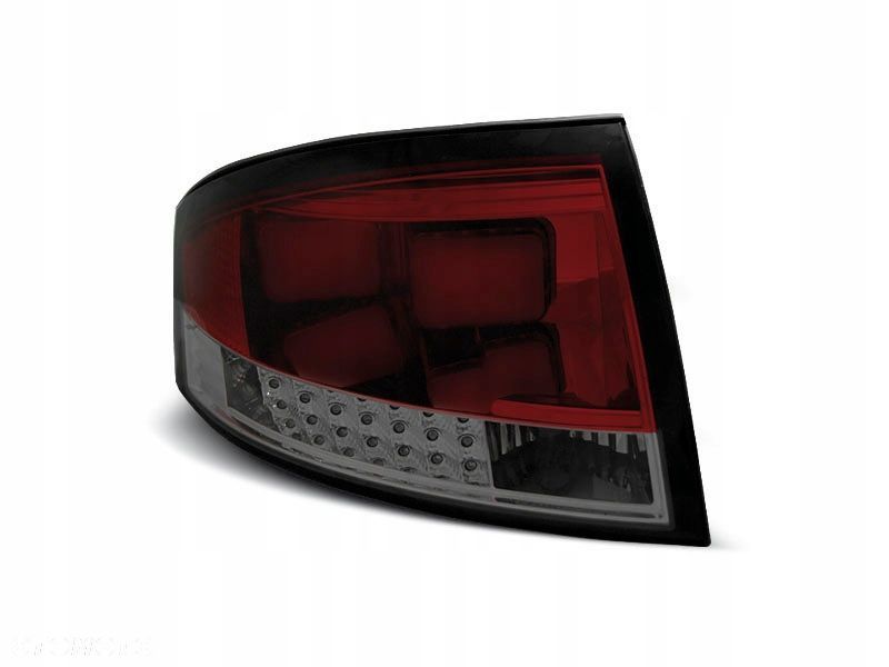 Lampy Diodowe Audi Tt 8N 99-06 Red Smoke Led