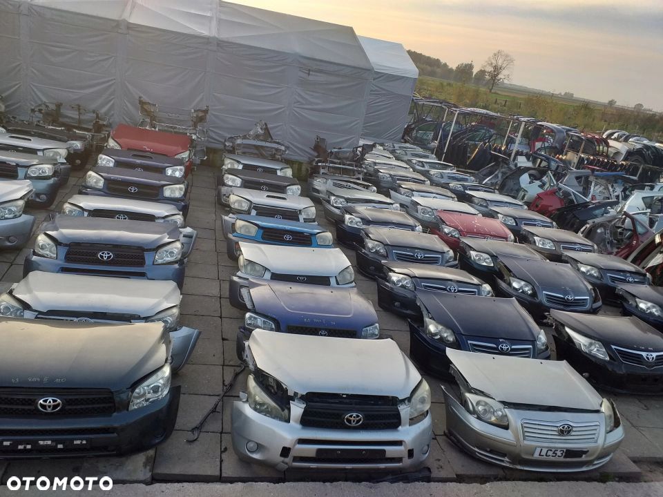 Toyota Rav4 II kompletny przód zderzak maska grill - 12