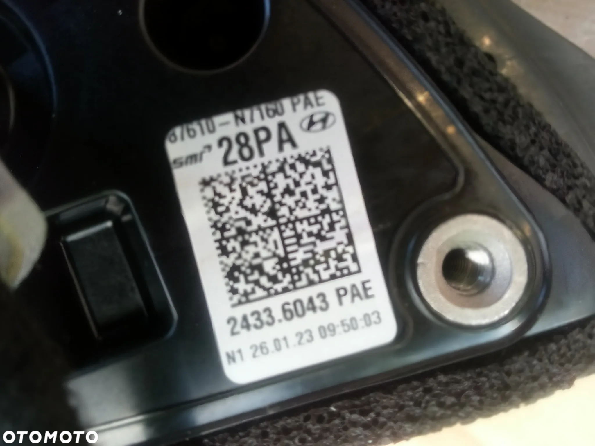 HYUNDAI TUCSON IV 4 LUSTERKO ZEWNĘTRZNE 10 PIN LEWE 87610N7160 ORYGINAŁ - 9