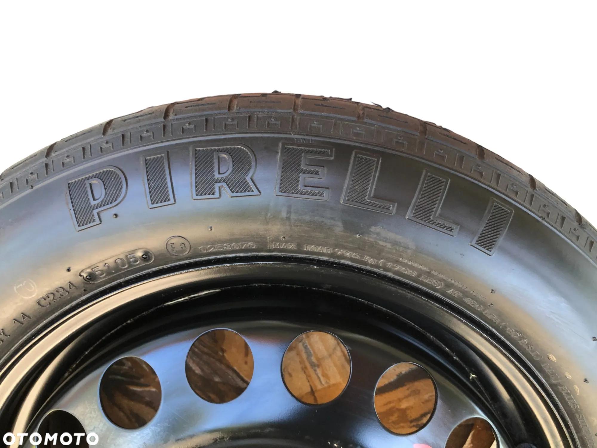Koło Zapasowe Dojazdowe 125/85 R16 5x110 65,1 MM ET:41 Opel Astra Vectra 2160132 - Gwarancja Wysyłka - 4
