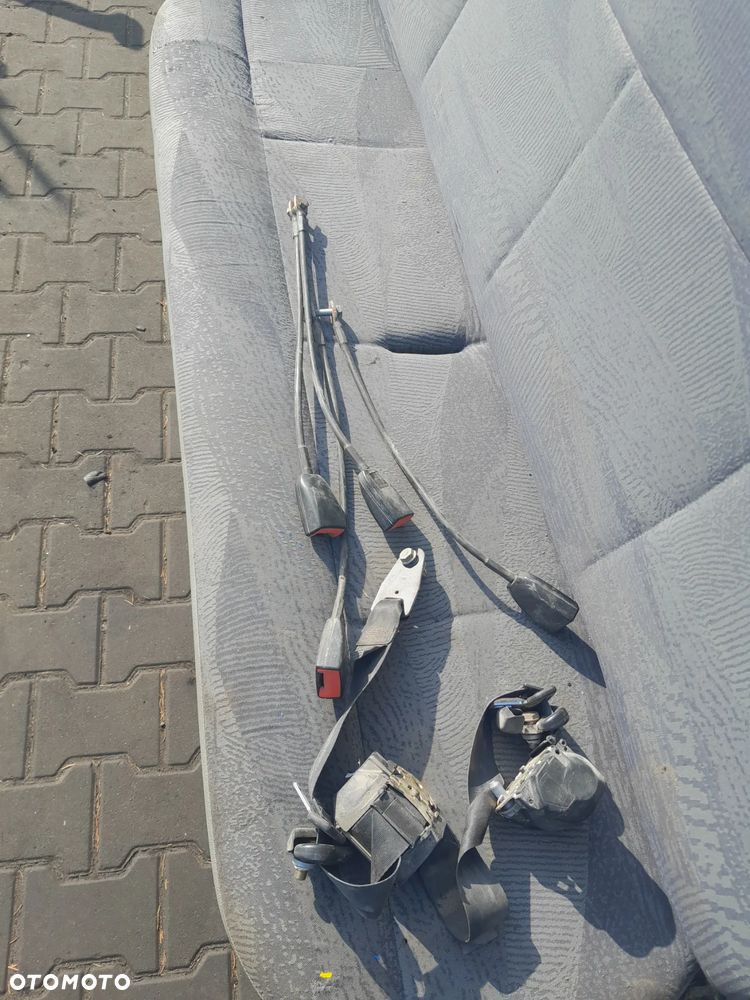 Ławka tył brygadówka z pasami komplet Renault Master II - 4