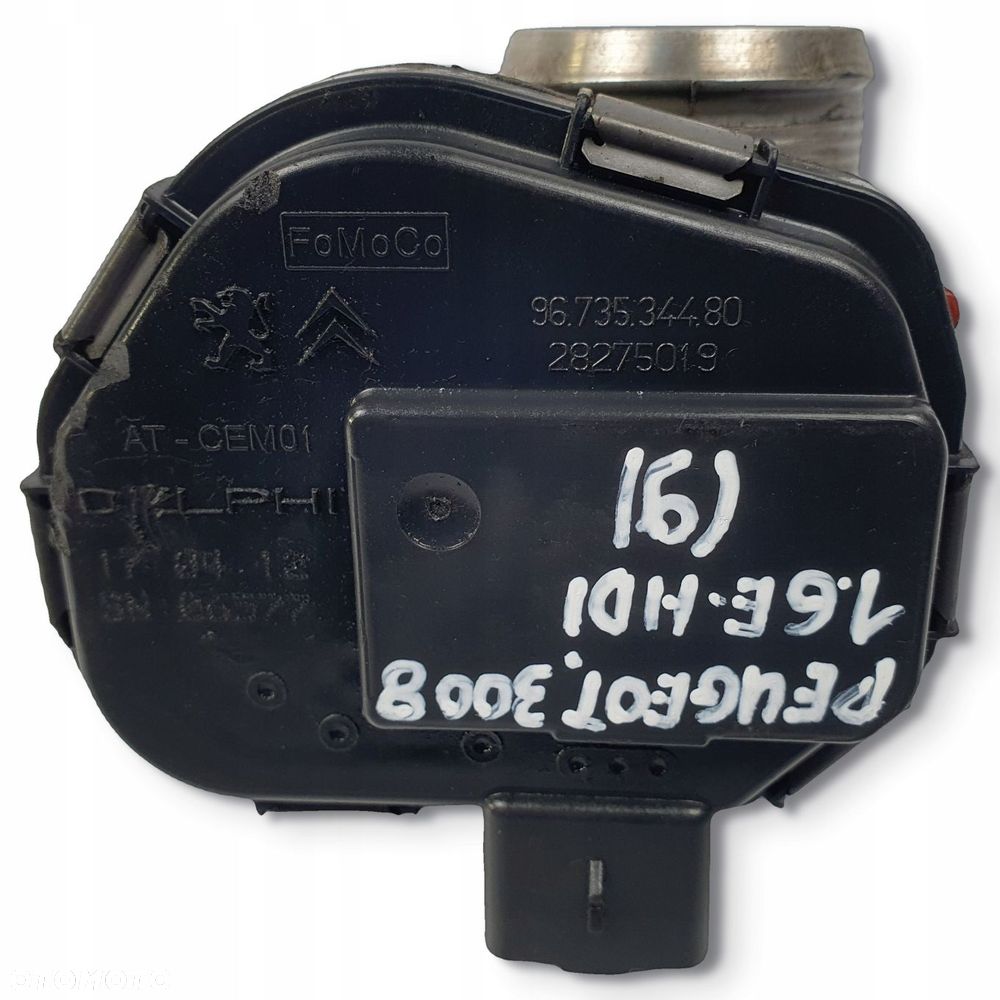PRZEPUSTNICA Citroen C4 Jumpy II Peugeot 3008 1.6 HDI 9673534480 28275019 - 3