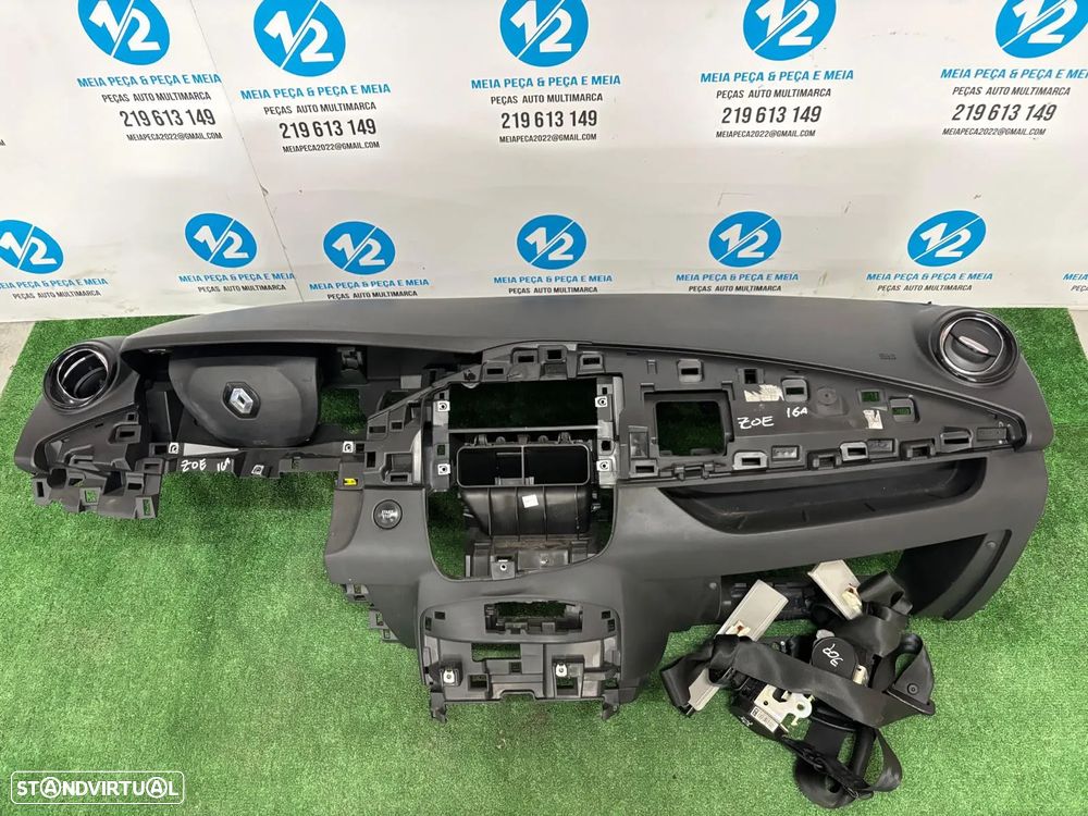 Kit Air Bags Renault Zoe em preto de 2017 - 1