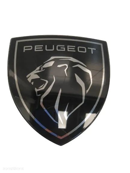 PEUGEOT 208 308 408 508  ZNACZEK EMBLEMAT LOGO ATRAPA ZAŚLEPKA RADARU NOWY ORYGINAŁ - 1