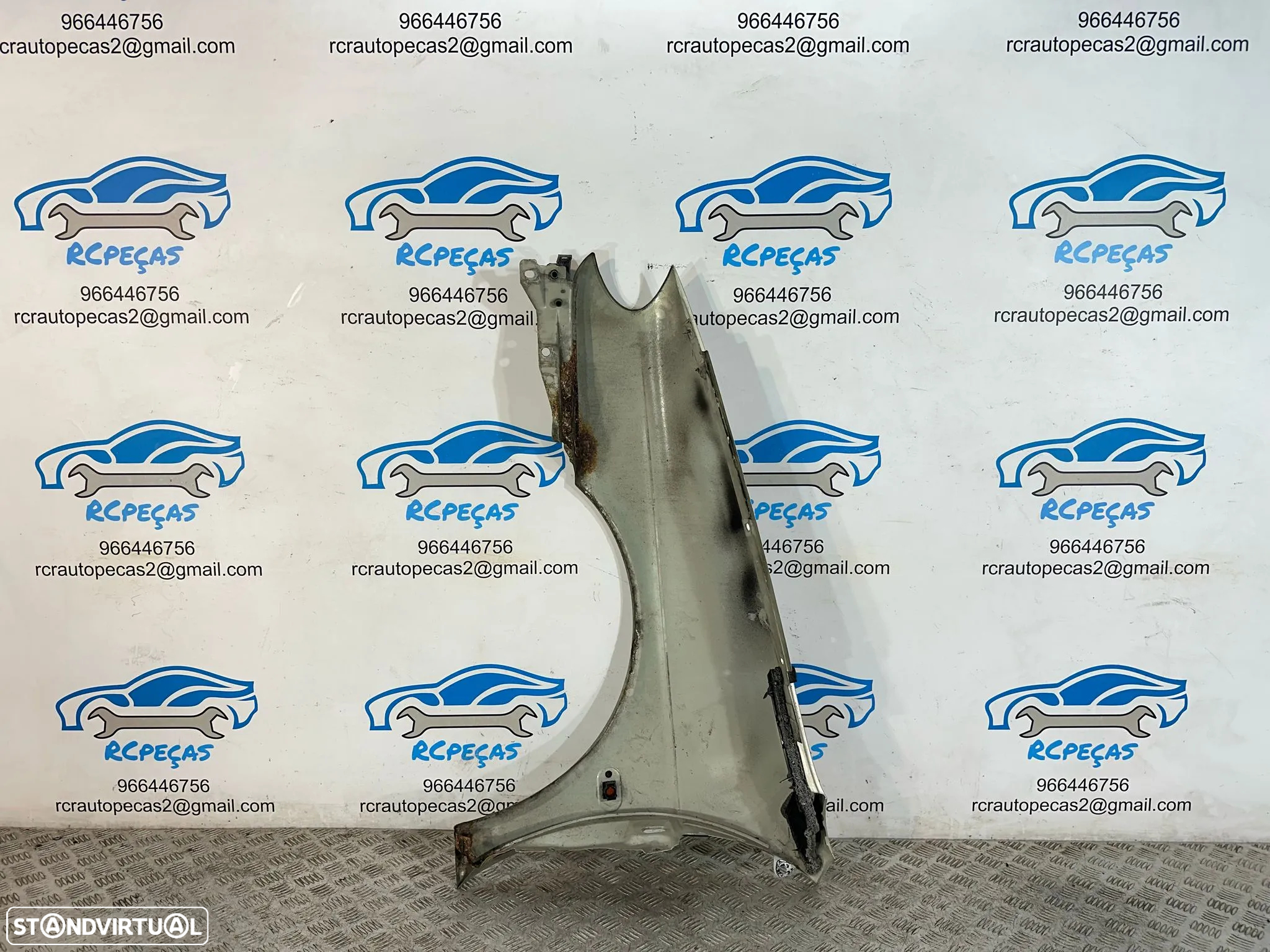 .Conjunto Guardalamas Frente Frontal Esquerdo Direito Original Renault Megane 1 MK1 Fase 2 1999 - 2003 - 9
