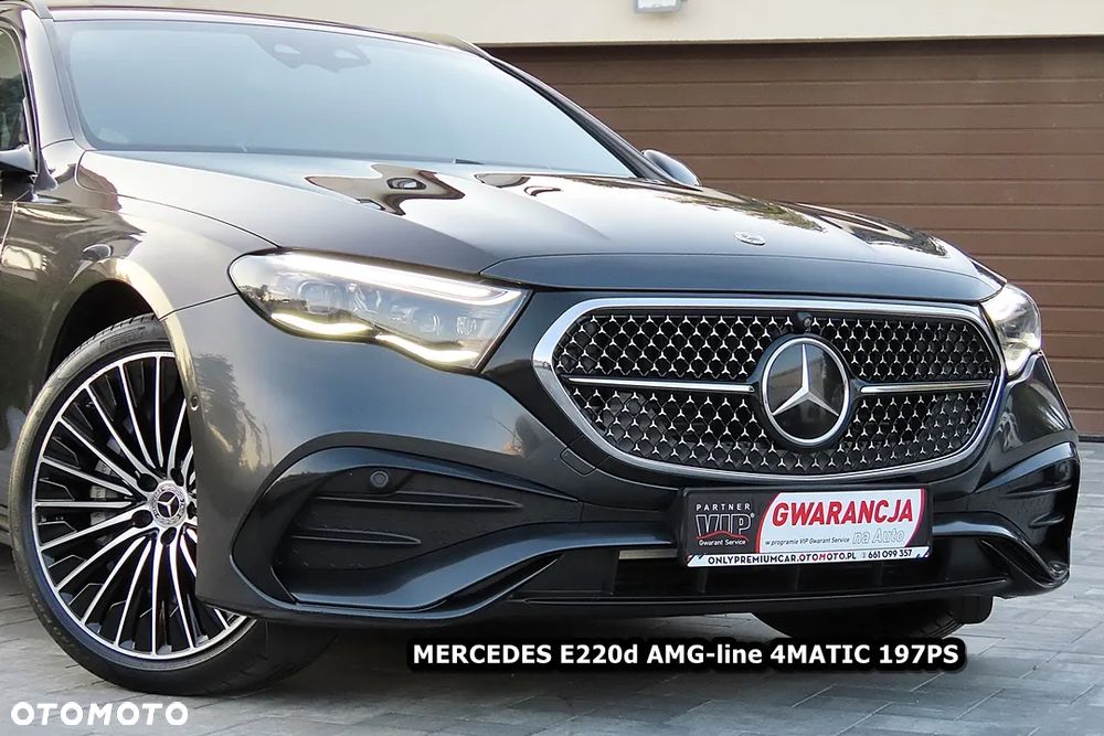 Mercedes-Benz Klasa E 220 d 4Matic 9G-TRONIC AMG Line NIGHT Edition - 12