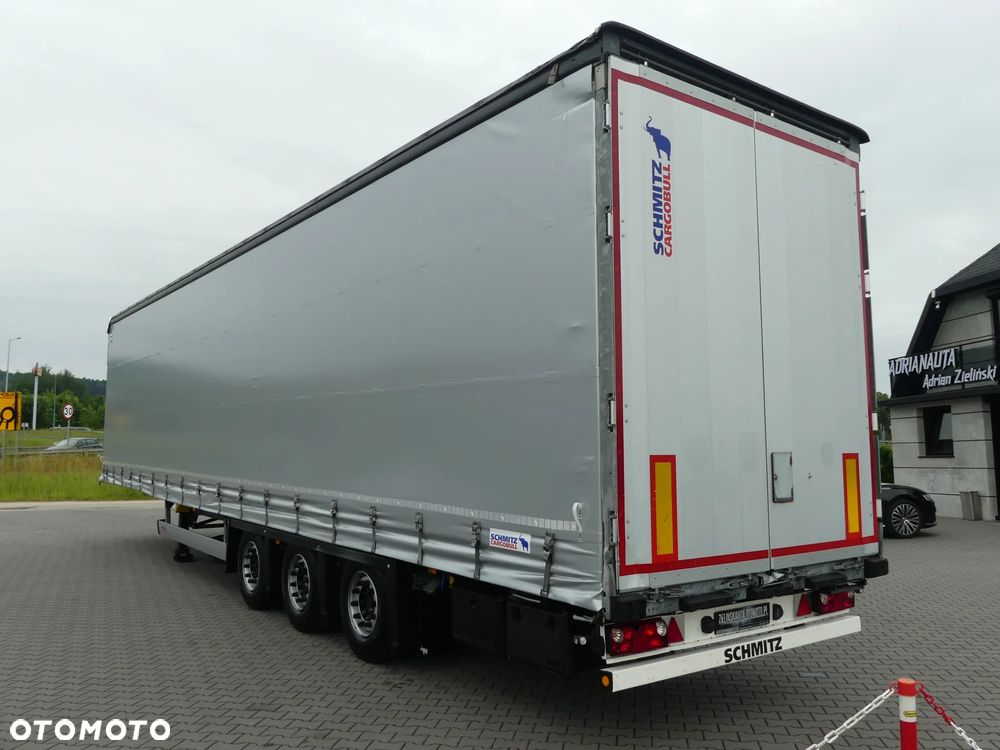 Schmitz Cargobull MEGA / FIRANKA / OŚ PODNOSZONA / OGUMIENIE 80% / - 6