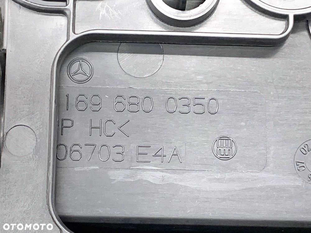 TUNEL ŚRODKOWY  MERCEDES-BENZ KLASA A (W169) 2004 - 2012 A 180 CDI (169.007, 169.307) 80 kW [109 - 8