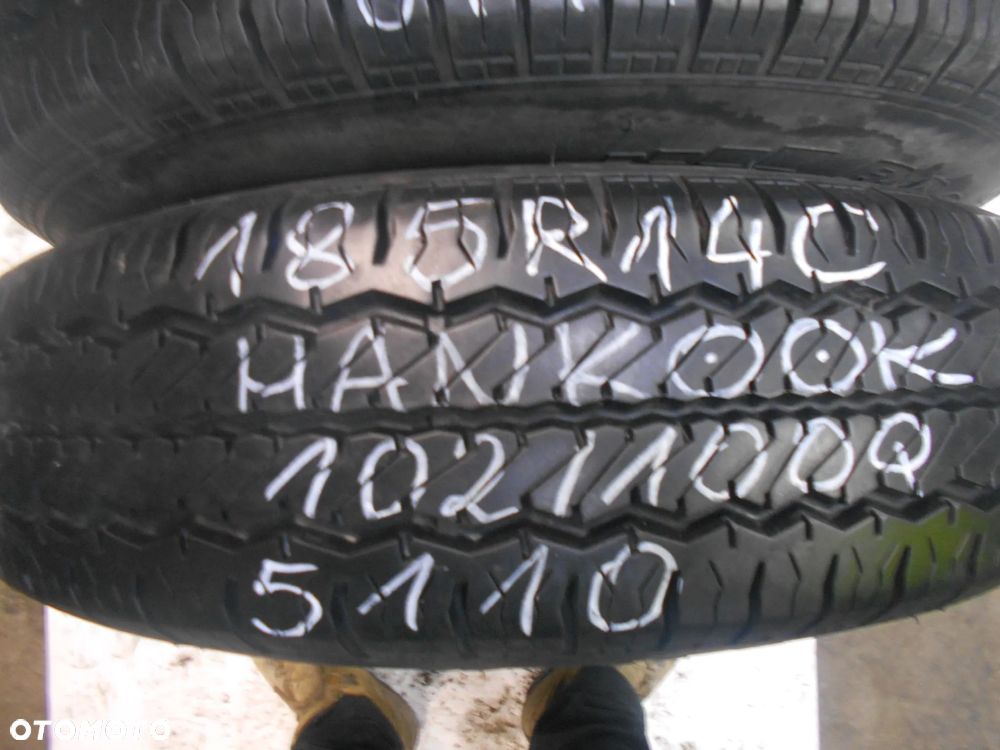 OPONY 185/R14C HANKOOK RA08 DOT 0711 / 5110 9.3MM - 3