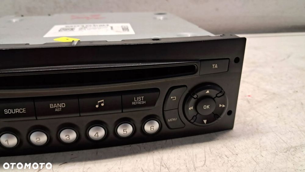 citroen c4 i picasso lift radioodtwarzacz oryginalne radio 98041616xt - 4