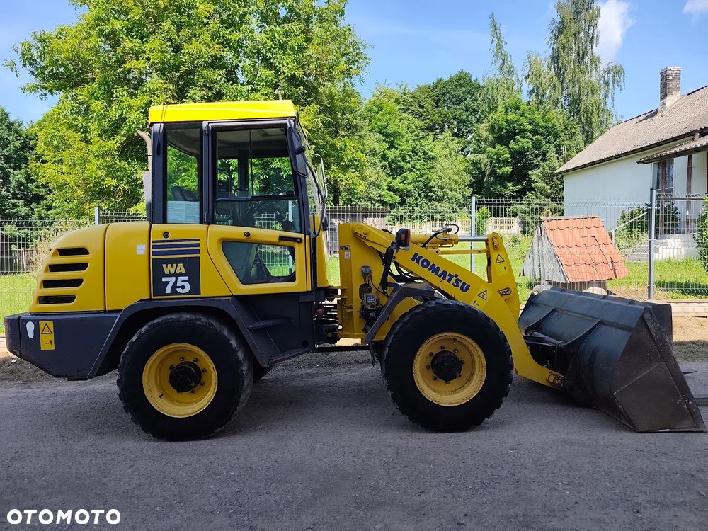 Komatsu Wa75/Oryginał/4200mth/Łyżka-Widły-Waga/ - 1