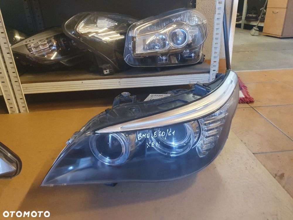 REFLEKTOR L/P BMW 5 E60 E61 XENON EUROPA - 6