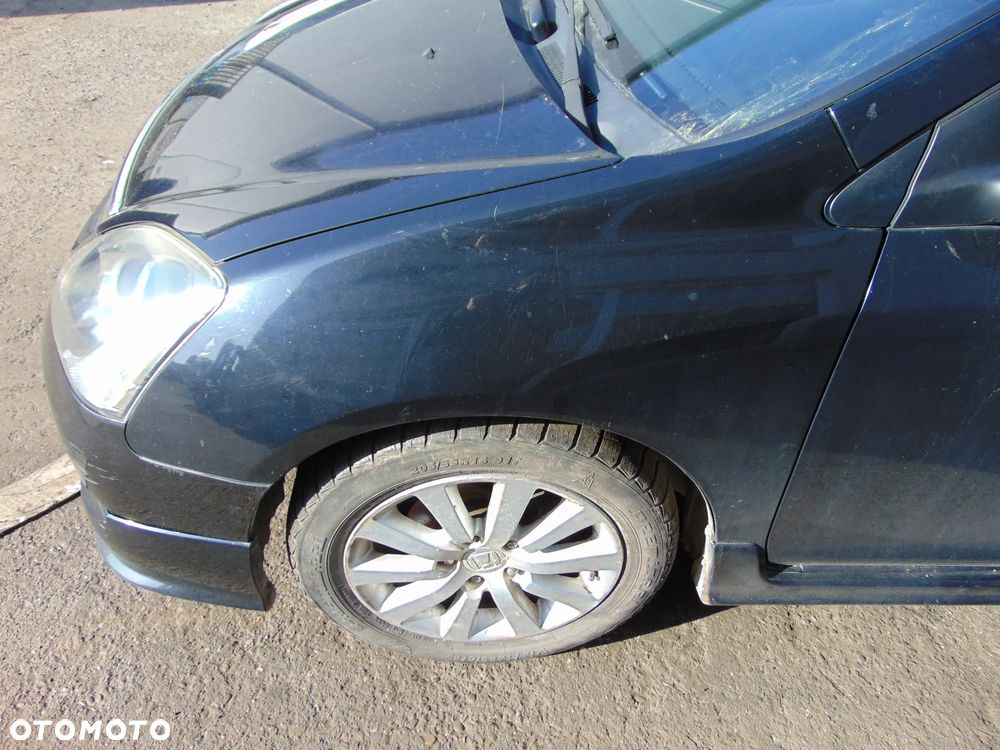 BŁOTNIK LEWY PRZÓD PRZEDNI HONDA CIVIC VII LIFT FL B92P - 1