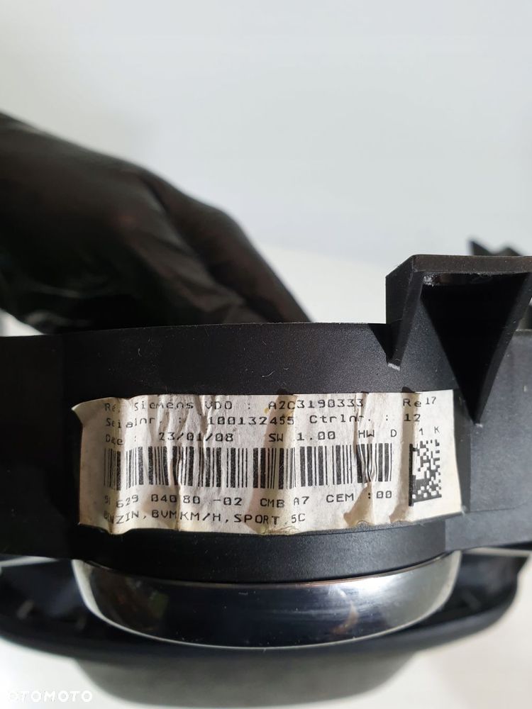 licznik zegary 9662904080 peugeot 207 lift eur 08r 1.4 1.6 b - 9