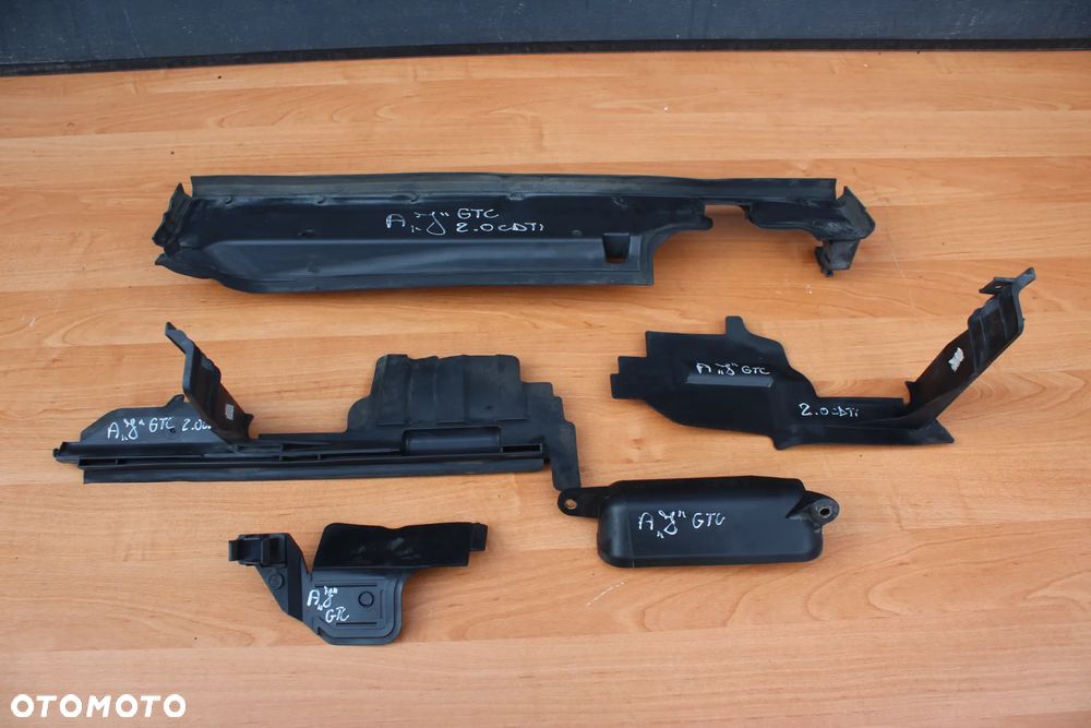 KIEROWNICA PROWADNICE WLOTY POWIETRZA KOMPLET OPEL ASTRA J GTC 13310901 13337114 13310896 13337115 13254514 - 1