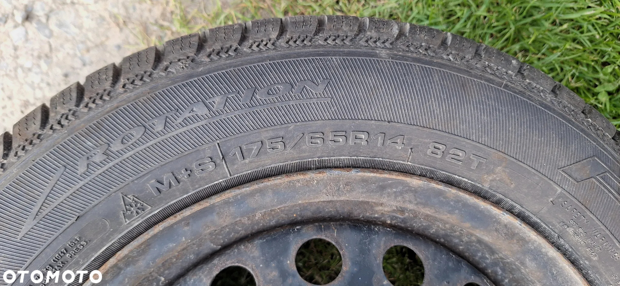 Komplet 4x Opony DĘBICA Frigo 2 175/65R14 z felgami ZIMOWE prawie NOWE pasujące do Toyota Corolla - 5