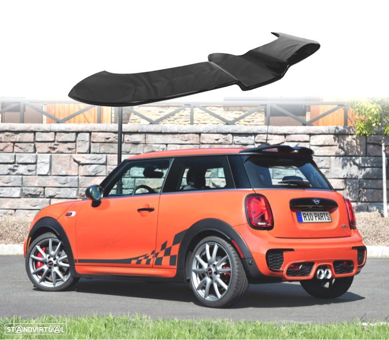 AILERON TETO MINI COOPER S F56 14-24 PRETO BRILHANTE - 1