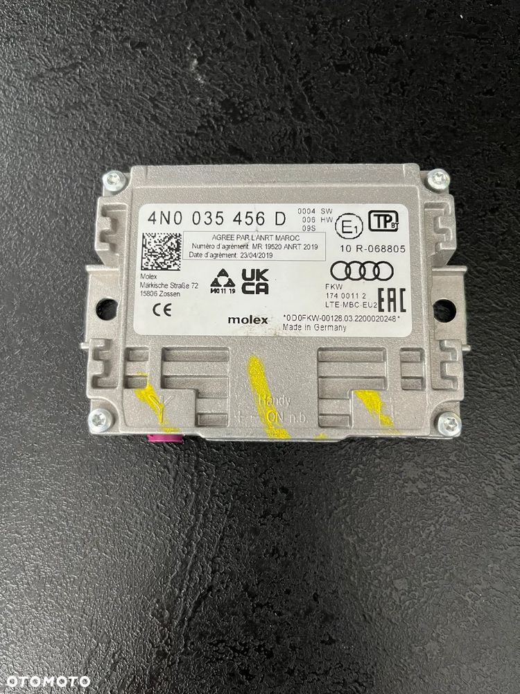 VW PASSAT B8 FL WZMACNIACZ ANTENY 4N0035456D - 1