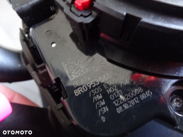 Przełącznik zespolony Audi A4 B8 lift 8R0953568Q - 4