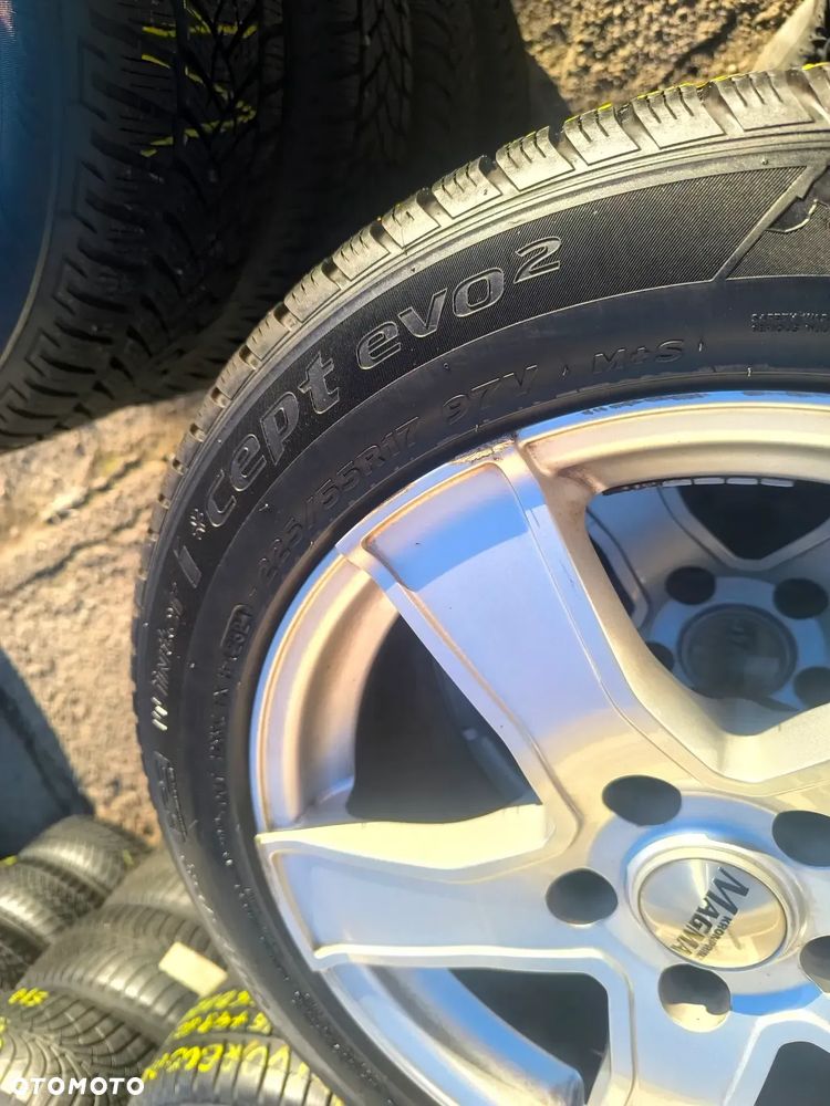 5x120 Felgi Aluminiowe ALUFELGI 17 Koła Zimowe Zima BMW SERIA 5 E60 E61 XDRIVE 3 E90 E91 F30 F31 1 E88 E81 E87 F20 X1 X3 X4 X5 OPEL INSIGNIA A I VW TRANSPORTER T5 T6 7mm Legnica ALU-RAD 225/55 - 7