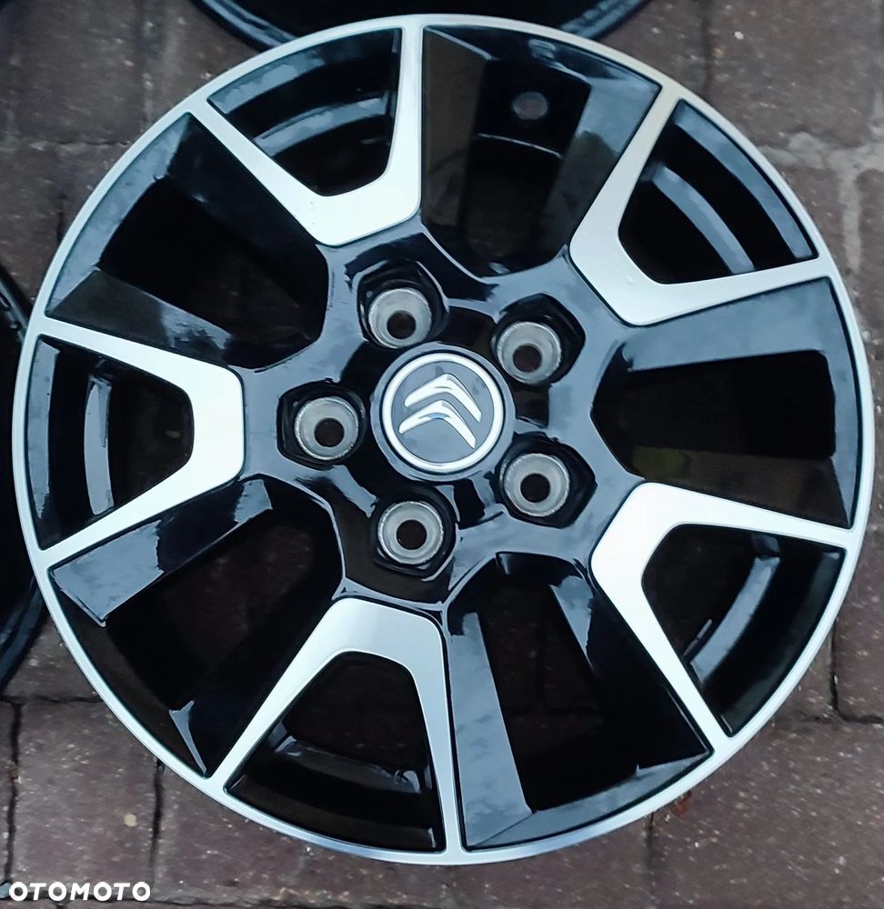 Felgi Aluminiowe Oryg. Citroen Jumper Peugeot Boxer Fiat Ducato 16 Cali 5x118 Et68 Ø71,1mm Idealne - 3