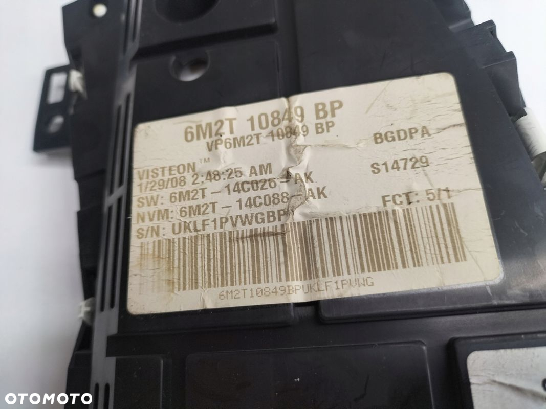 Ford Mondeo IV MK4 S Max S-Max 2.0 16V ZEGARY LICZNIK VP6M2F-10890-A Anglik - 4