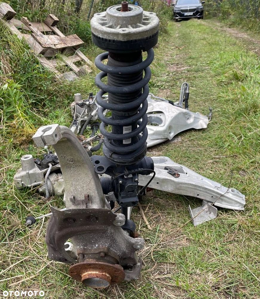 LEWA STRONA ZAWIESZENIA PRZÓD BMW 7 F01 F02 WAHACZE AMORTYZATOR VDC ZWROTNICA 6792859