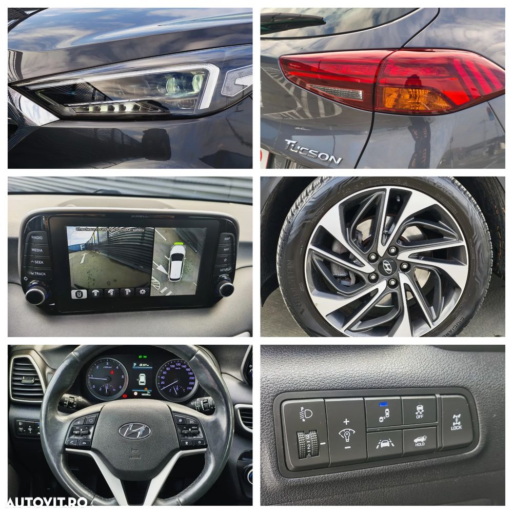 Hyundai Tucson blue 1.6 CRDi 4WD DCT Premium - 9