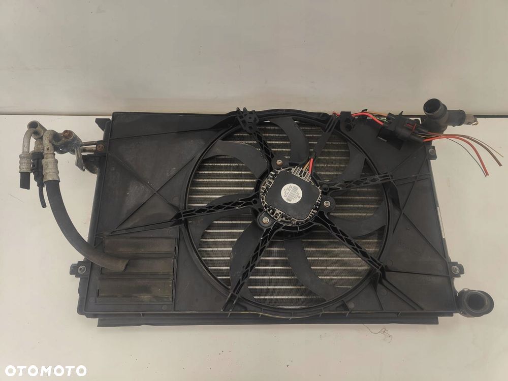 volkswagen golf v 1.6 benzyna 1k0959455dm komplet chŁodnic wentylator