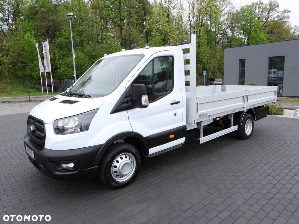 Ford TRANSIT SKRZYNIA 8 PALET TEMPOMAT BLIŹNIACZE KOŁA KLIMATYZACJA  170KM - 7