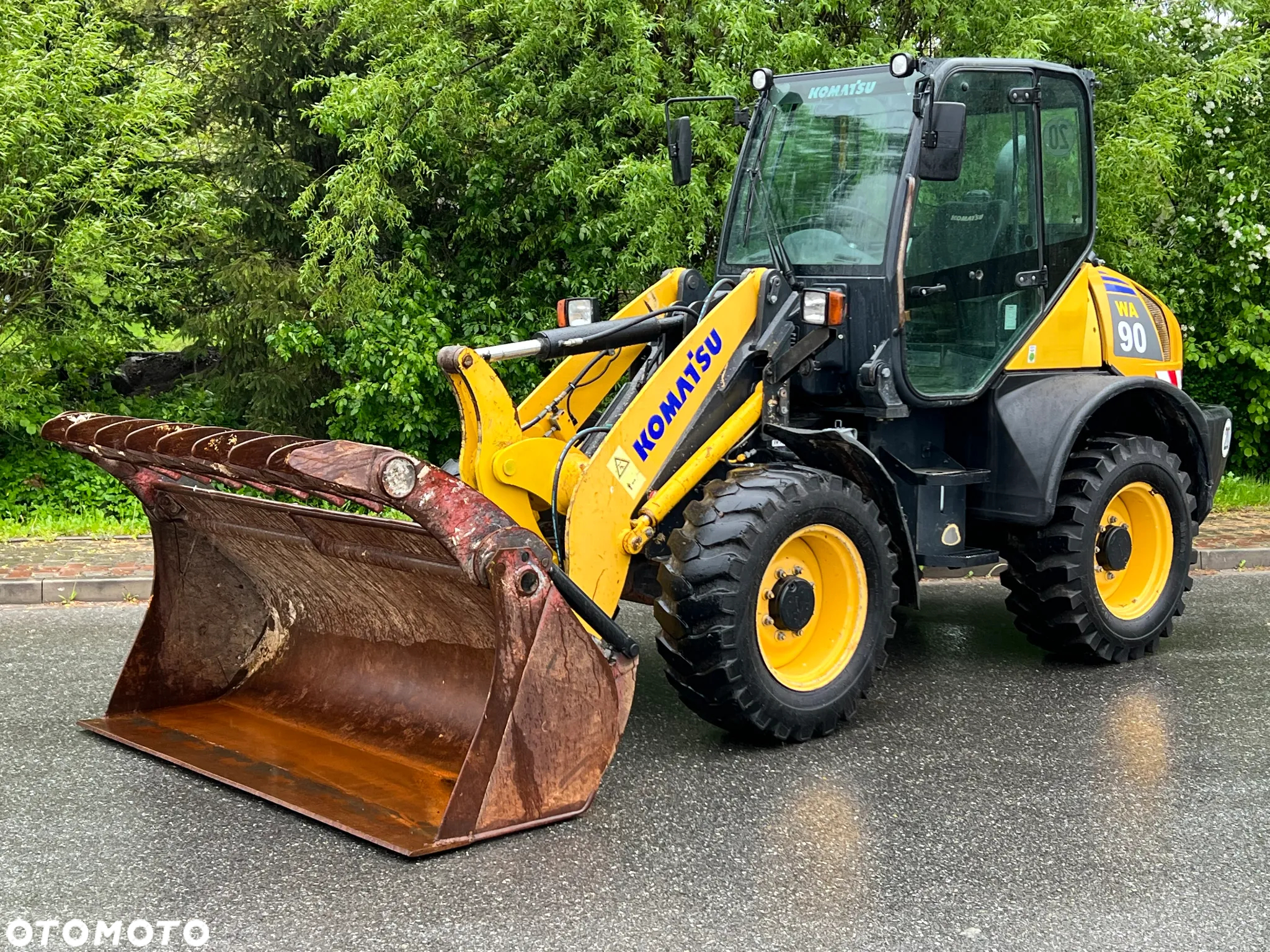 Komatsu Ładowarka KOMATSU WA 90 STAN IDEALNY - 12