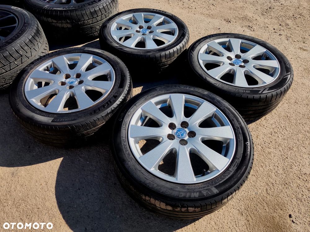 5x100 Felgi Aluminiowe Alufelgi Oryginalne 17 Koła Letnie Lato TOYOTA AVENSIS I II 2 CELICA CARINA E MATRIX PRIUS 5,5mm Legnica ALU-RAD 215/50 - 3