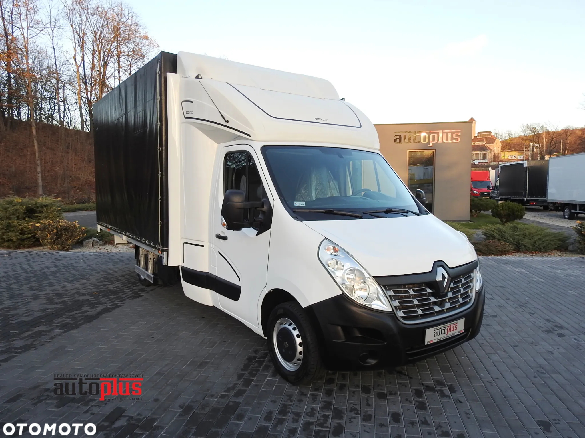 Renault MASTER PLANDEKA 10 PALET WEBASTO TEMPOMAT KLIMATYZACJA PNEUMATYKA AUTOMAT 170KM [ 337511 ] - 2