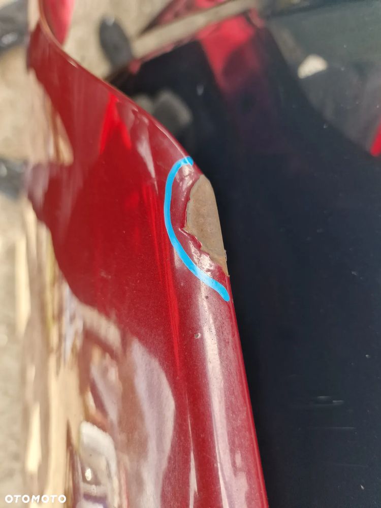 NISSAN PRIMERA P12 02- ŁADNA KOMPLETNA MASKA , KOLOR BORDO METALIK , NR AUKCJI NM83 - 16