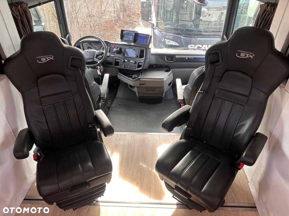 Scania S500 Koniowóz STX, 2xPOP OUT i POP UP. 8-osobowy. Przebieg 37 000km z rok 2019 - 14