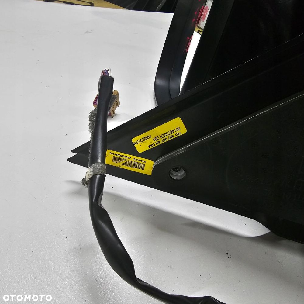 VW T6 lusterko zewnętrzne lewe LC9X CZARNE 7PIN - 5