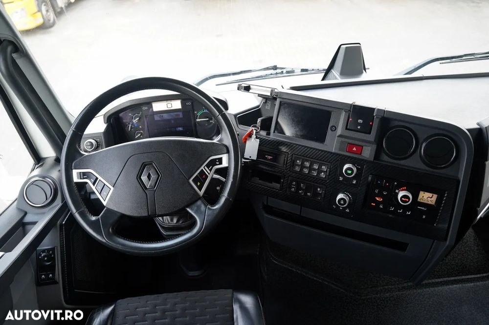 Renault T HIGH 440 DTI 13 / 6X2 / 9.5 M CORTINĂ / I-PARK COOL / PUNTE RELAXABILĂ / PODEA REZISTENTĂ / JANTE DIN ALIAJ / DHOLLANDIA LIFT / - 33