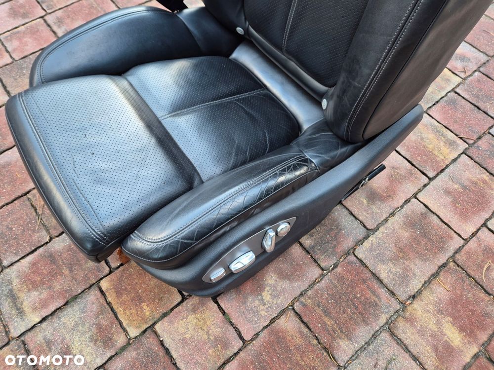 fotel lewy czarny porsche cayenne ii 7p5 - 4
