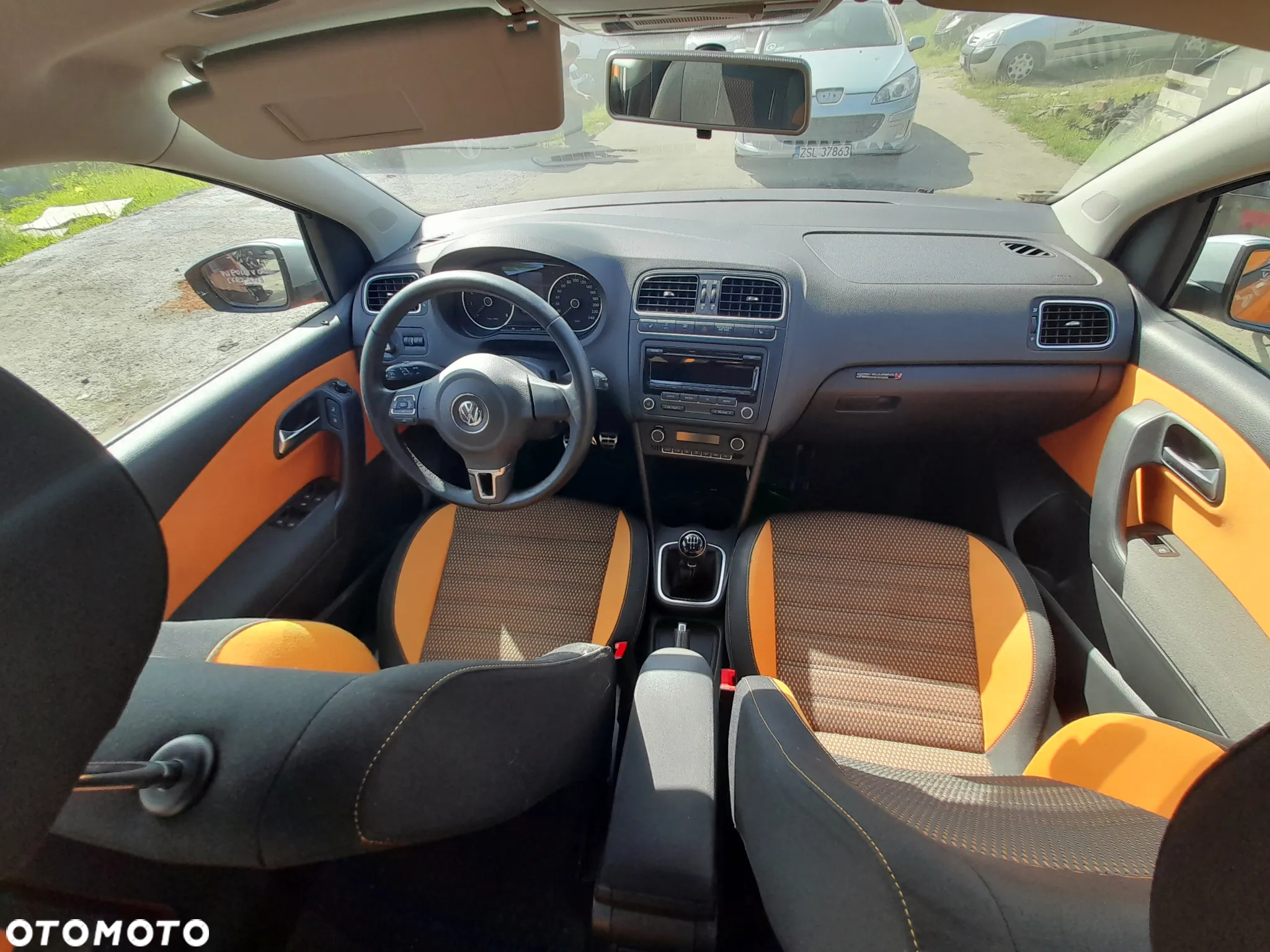 VW POLO V 6R PULPIT DESKA ROZDZIELCZA KONSOLA AIRBAG PASAŻERA - 24