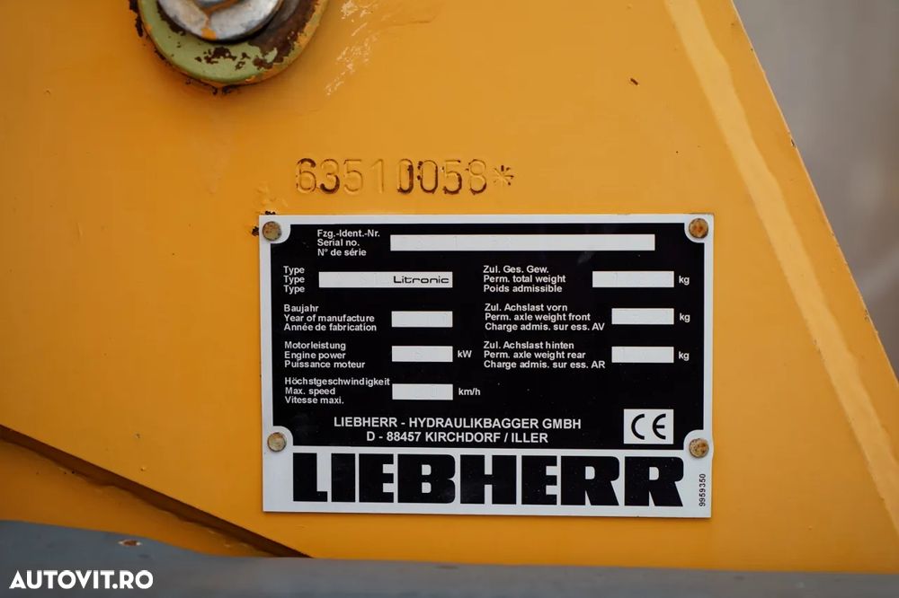 Liebherr A314 LITRONIC / EXCAVATOR PE ROȚI / AER CONDIȚIONAT / - 39