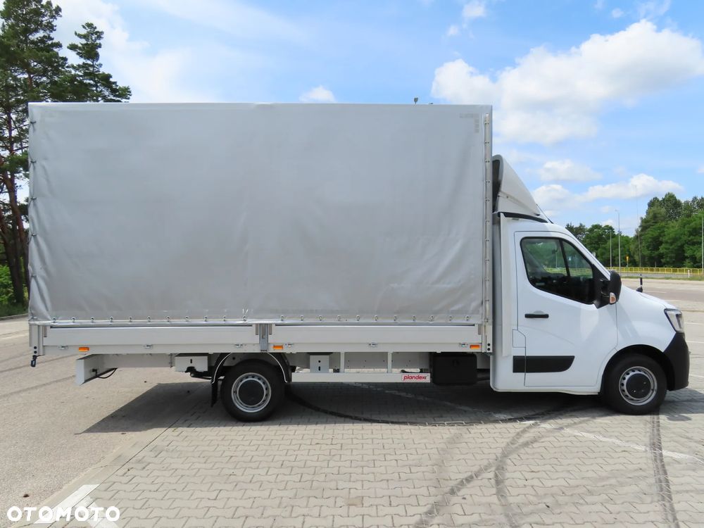 Renault Master 2.3 dCi 163 Km WZMACNIANY Plandeka 10 Euro Palet, Skrzynia 4870 mm Długa, 2550 Wysokość, MOŻLIWA FIRANA Stan Jak NOWY Gotowy Dostępny POLECAM - 3