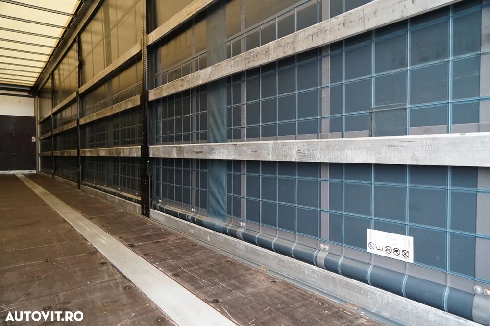 Schmitz Cargobull / CORTINĂ / MEGA / PUNȚĂ RIDICATĂ / PUNȚI SAF / ACOPERIȘ RIDICAT / PRELATĂ ARMATĂ - 21