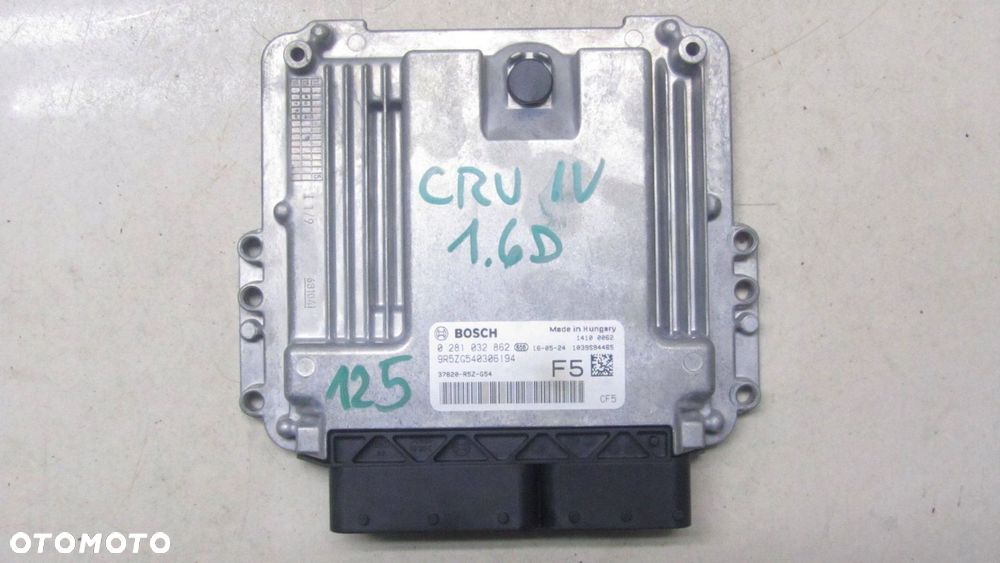 HONDA CR-V IV 1.6 STEROWNIK SILNIKA 0281032862 3782-R5Z-G54 - 1