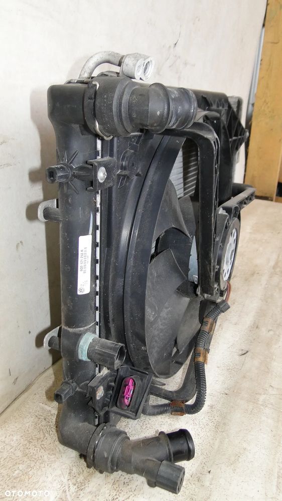 VW AUDI SKODA SEAT CHŁODNICA WODY PŁYNU KLIMATYZACJI WENTYLATOR 1.4TDI - 6