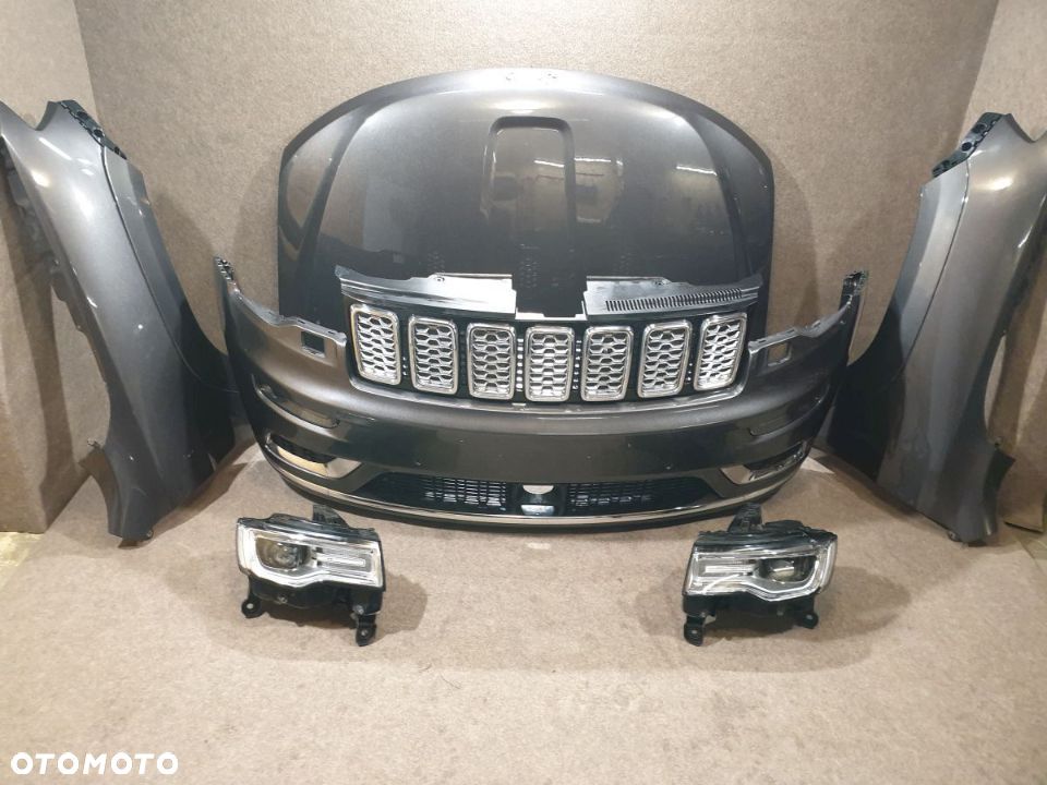 Maska Błotnik Zderzak Lampa Przód JEEP GRAND CHEROKEE WK2 17 21 rok - 2
