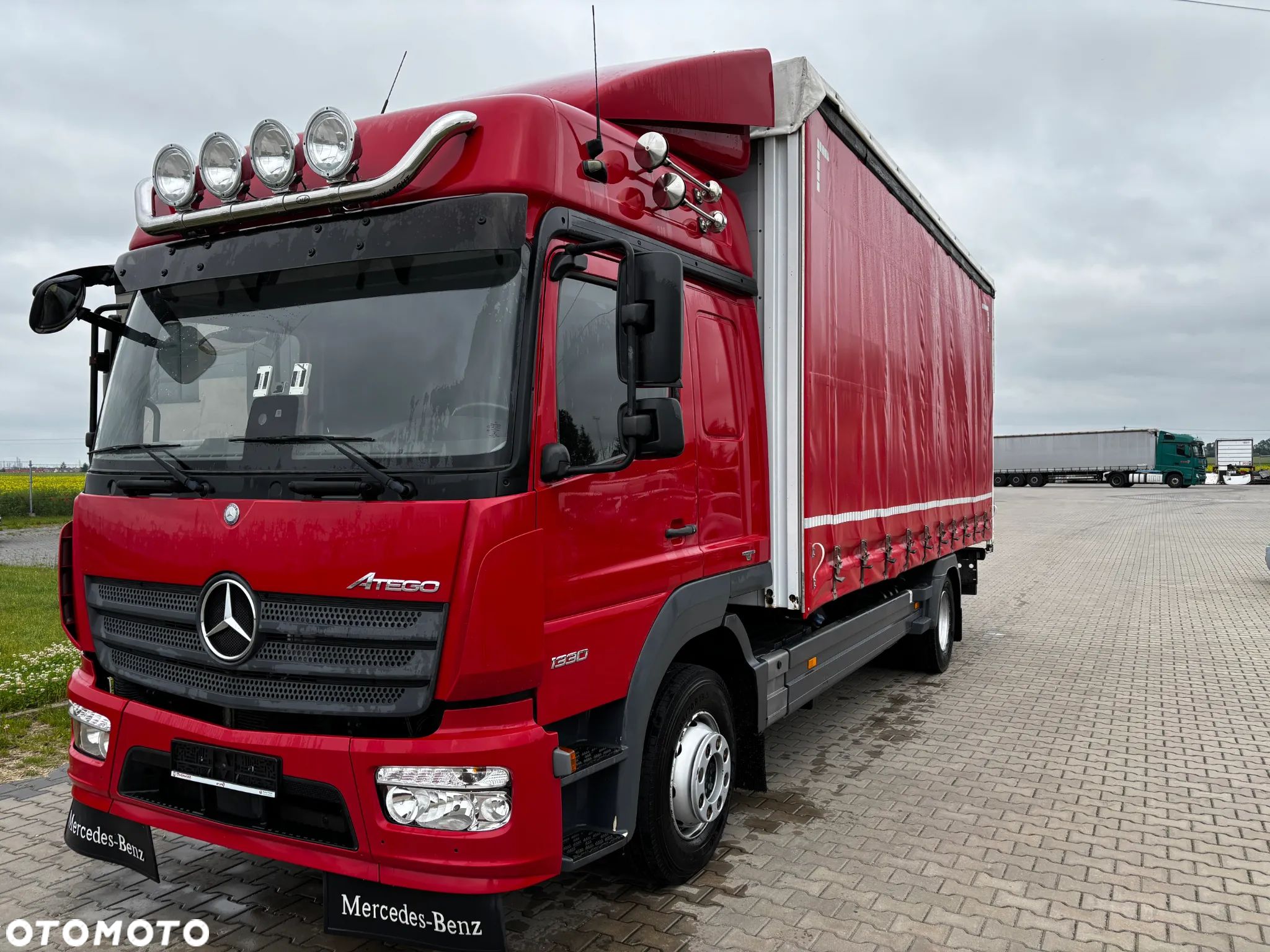 Mercedes-Benz ATEGO 1330 (1524, 1224) firank, winda , plandeka, kabina sypialna , z Niemiec - 1